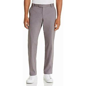 Designer Brand Mens Pants 36X30 Chinos Tailored Fit Stretch Gray Size 36
